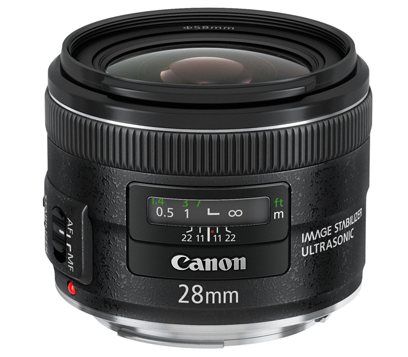 Объектив Canon EF 28mm f/2.8 IS USM