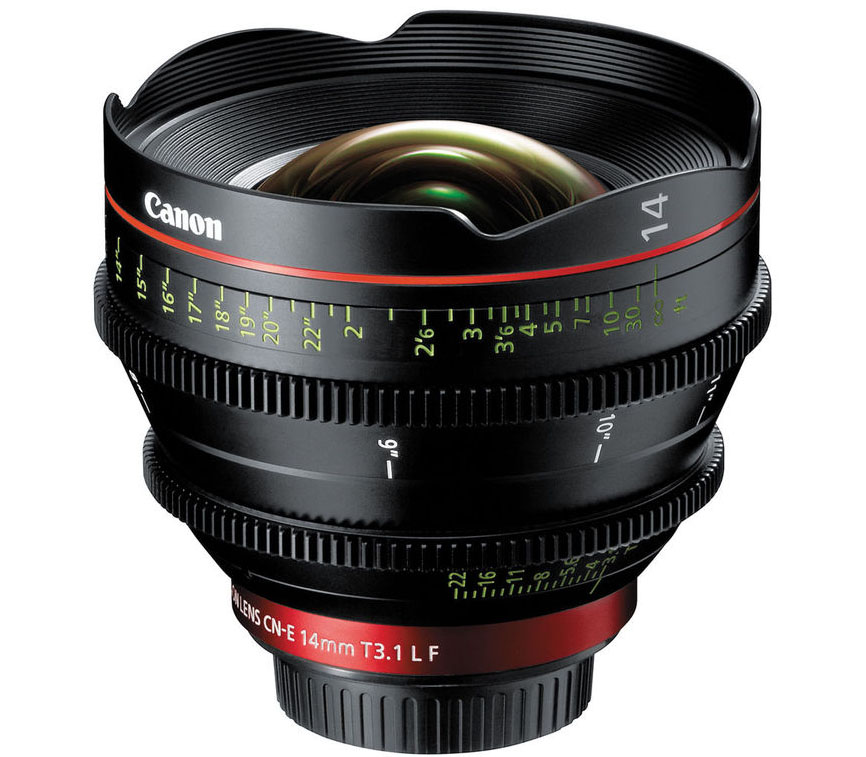 Объектив Canon CN-E 14mm T3.1 L F