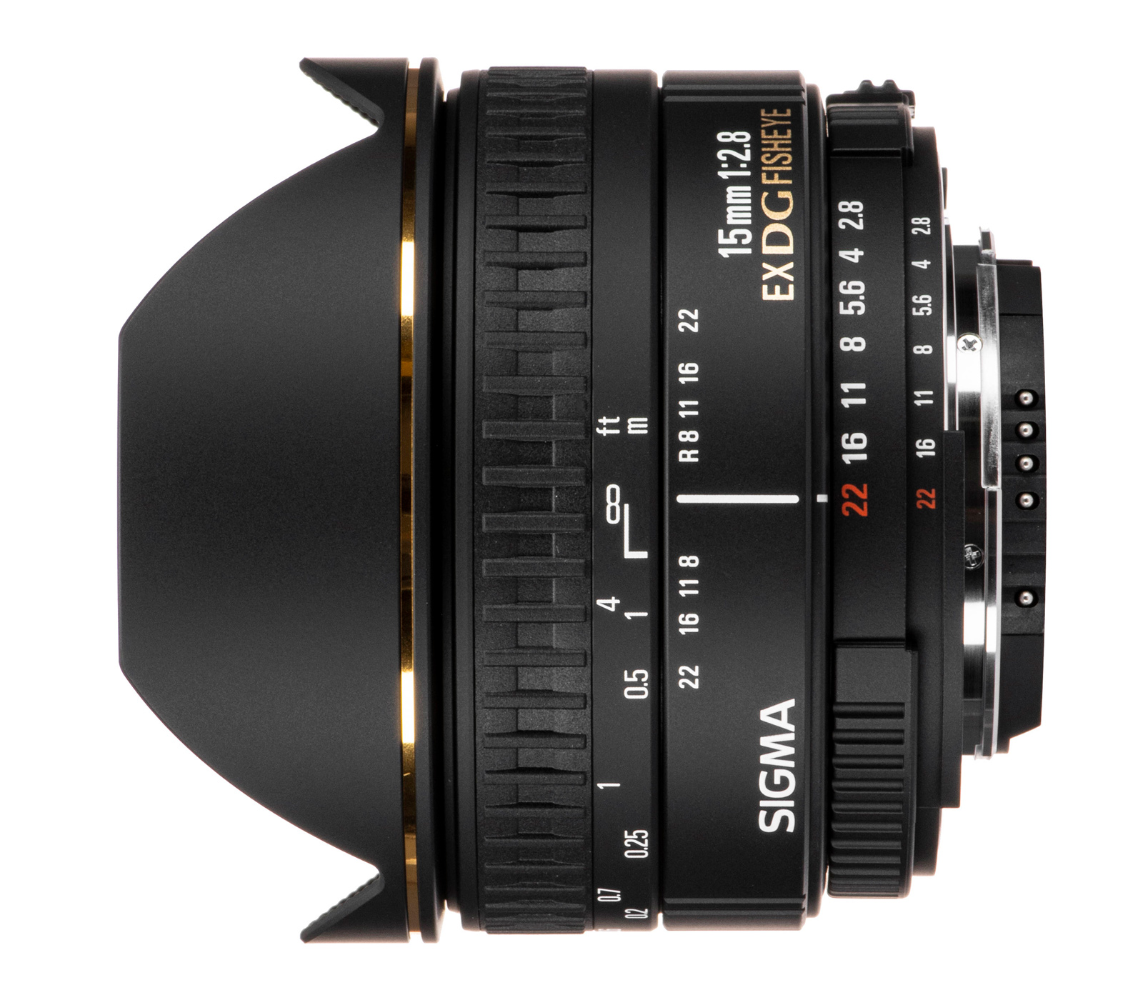 Объектив Sigma 15mm f/2.8 EX DG Diagonal Fisheye